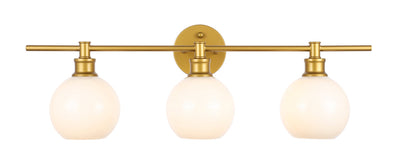 product image for Collier 3 Light Bath Sconces Living District Ld2318Bk 52 45