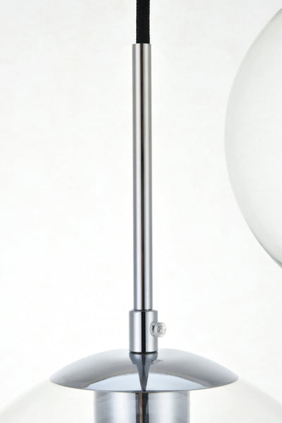 product image for Baxter 5 Light Pendant Living District Ld2226Bk 24 3