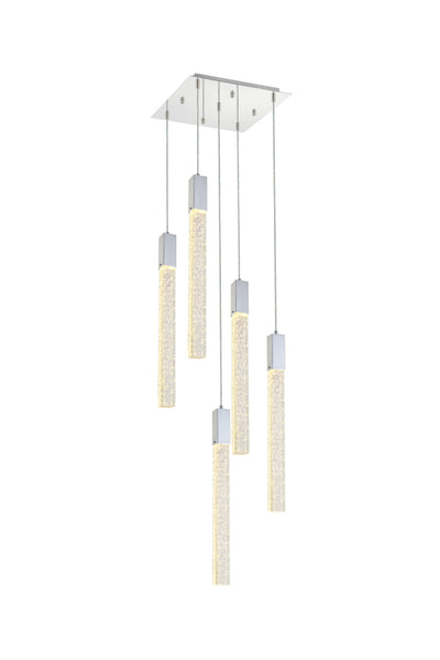 product image for Weston 5 Light Pendant Elegant Lighting 2066D16Bk 2 78