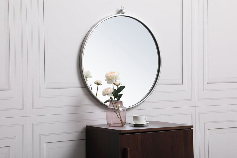 media image for Rowan Vanity Mirror Elegant Decor Mr4718Bk 69 28