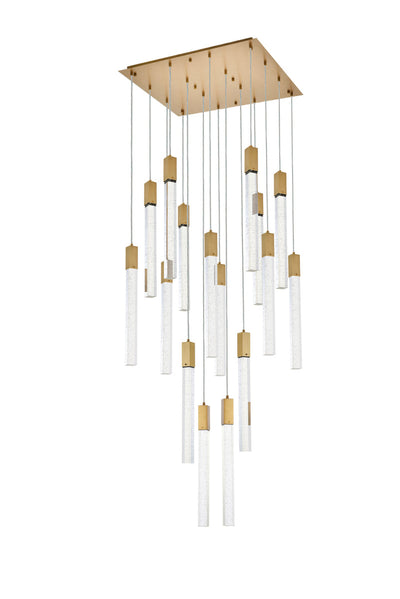 product image for Weston 16 Light Pendant Elegant Lighting 2066G30Bk 33 14