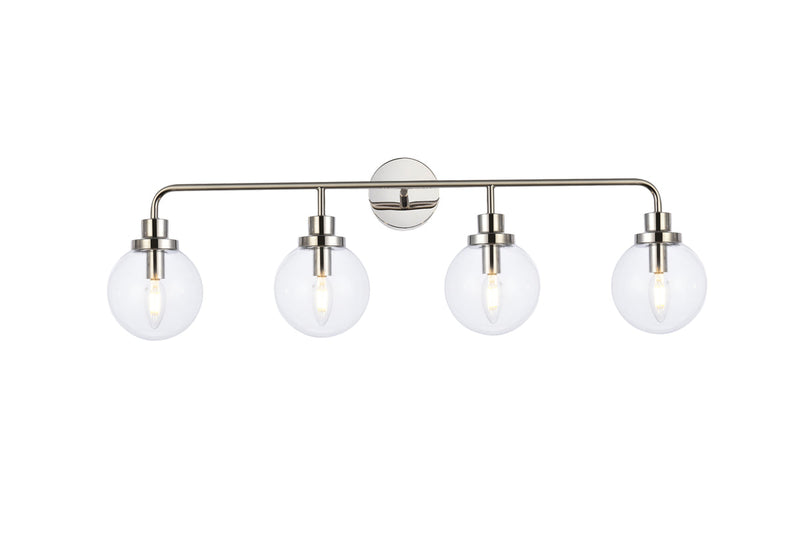 media image for Hanson 4 Light Bath Sconces Living District Ld7036W38Bk 8 246