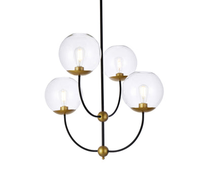 product image for Lennon 4 Light Pendant Living District Ld652D30Bk 8 33