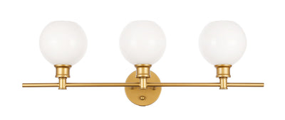 product image for Collier 3 Light Bath Sconces Living District Ld2318Bk 10 2