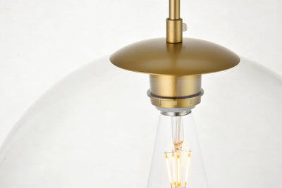 product image for Baxter 3 Light Pendant Living District Ld2208Bk 61 46