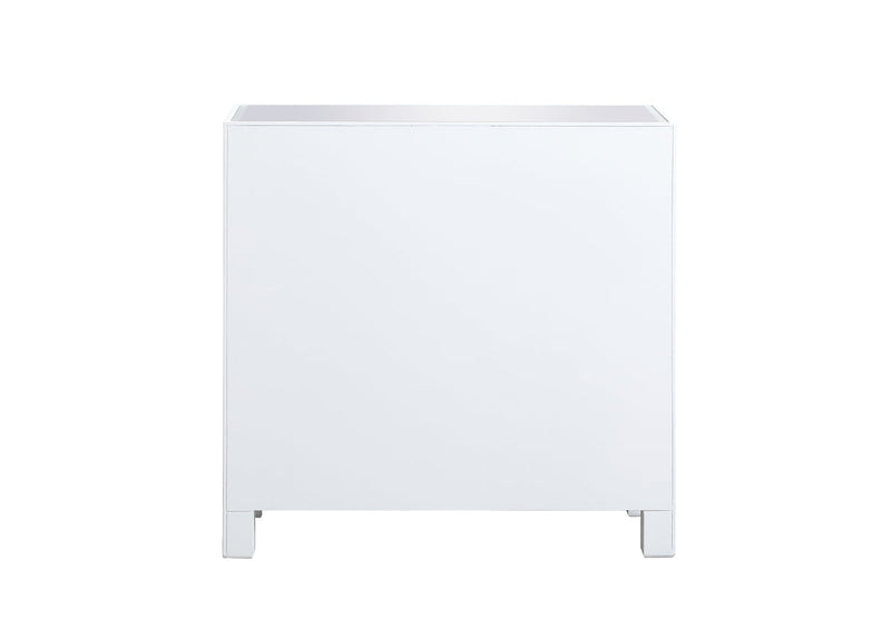 media image for Reflexion Cabinet Elegant Furniture Lighting Mf71034Wh 10 235