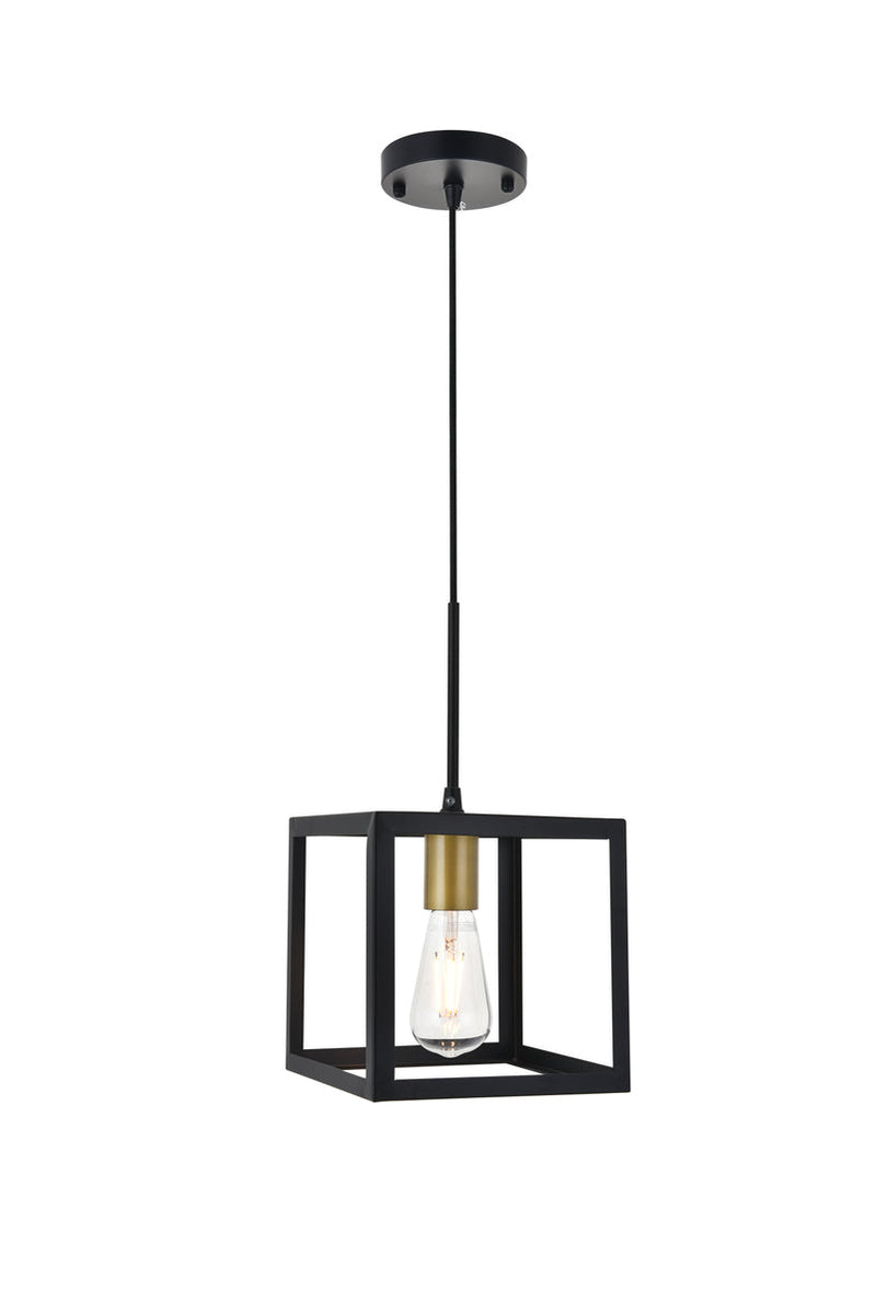 media image for Resolute Pendant Living District Ld4063D8Bk 2 217