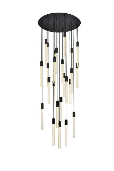 product image for Weston 25 Light Pendant Elegant Lighting 2066G36Bk 4 64