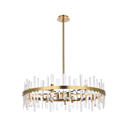 product image for Serena 16 Light Chandelier Elegant Lighting 2200G30Bk 9 51