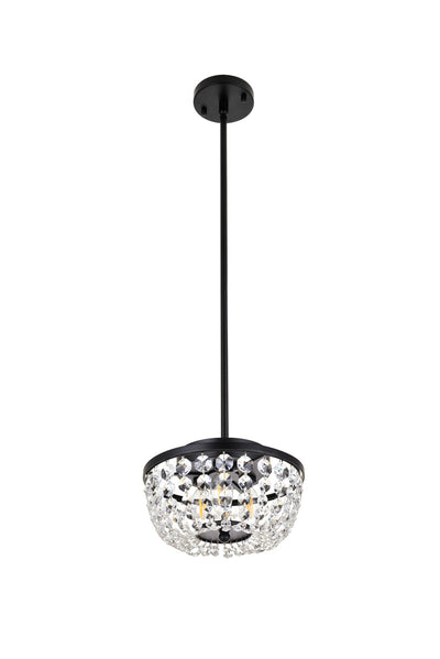 product image for Gianna 3 Light Pendant Elegant Lighting 1114D10Bk 31 60