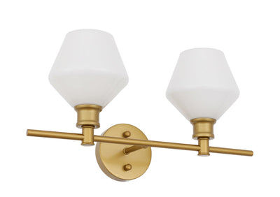 product image for Gene 2 Light Bath Sconces Living District Ld2312Bk 34 75