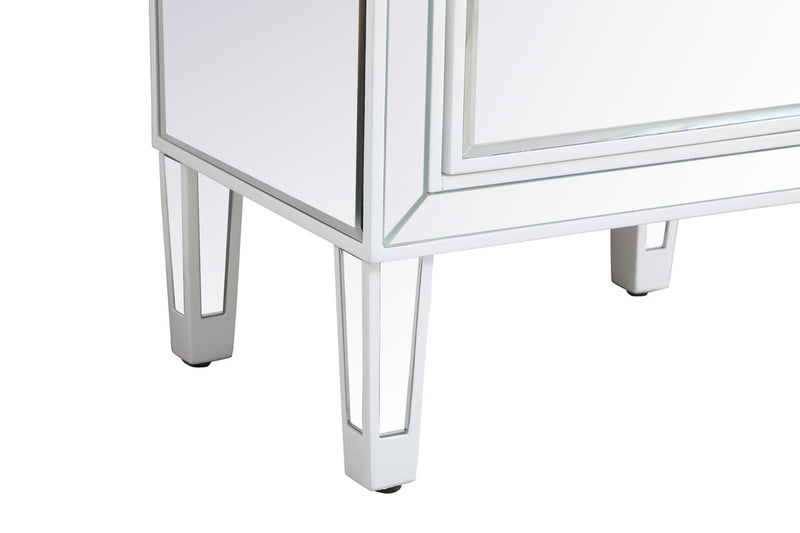 media image for Reflexion Nightstand Elegant Decor Mf72035Wh 29 229