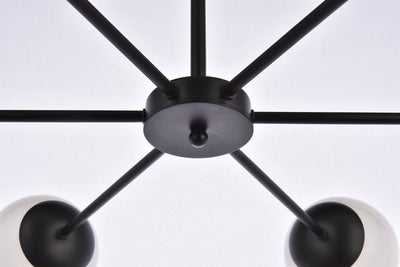 product image for Briggs 6 Light Pendant Living District Ld644D30Bk 32 26