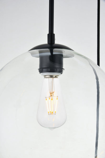 product image for Baxter 3 Light Pendant Living District Ld2208Bk 40 89