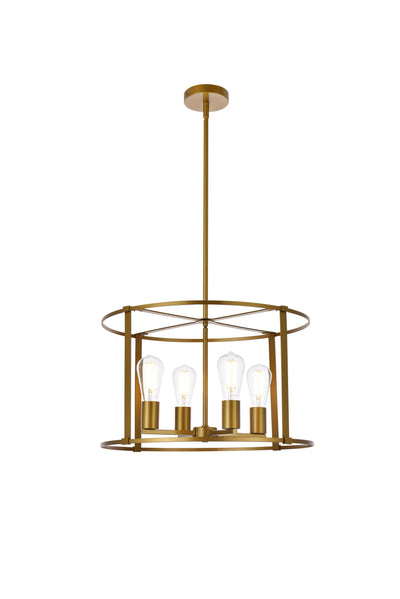 product image for Agnys 4 Light Pendant Living District Ld7057D20Bk 2 83