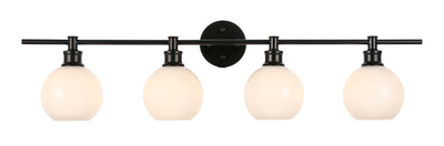 product image for Collier 4 Light Bath Sconces Living District Ld2322Bk 50 9