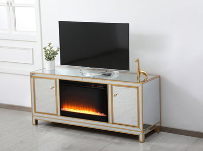 product image for Reflexion Tv Cabinet With Fireplace Elegant Decor Mf701G F1 8 34