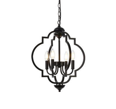 product image for Sandara 4 Light Pendant Living District Ld7064D16Bk 7 22