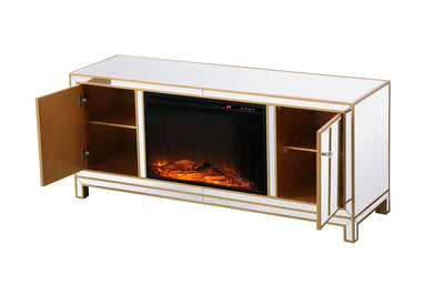 product image for Reflexion Tv Cabinet With Fireplace Elegant Decor Mf701G F1 15 76