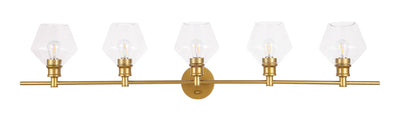 product image for Gene 5 Light Bath Sconces Living District Ld2324Bk 9 47