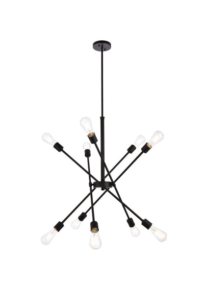 product image for Axel 10 Light Pendant Living District Ld8019D28Br 3 54