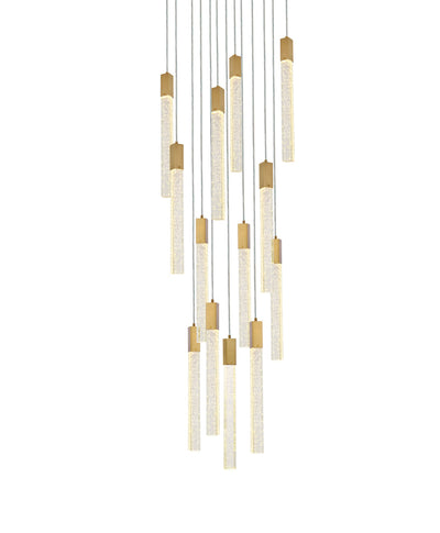 product image for Weston 13 Light Pendant Elegant Lighting 2066G26Bk 12 28