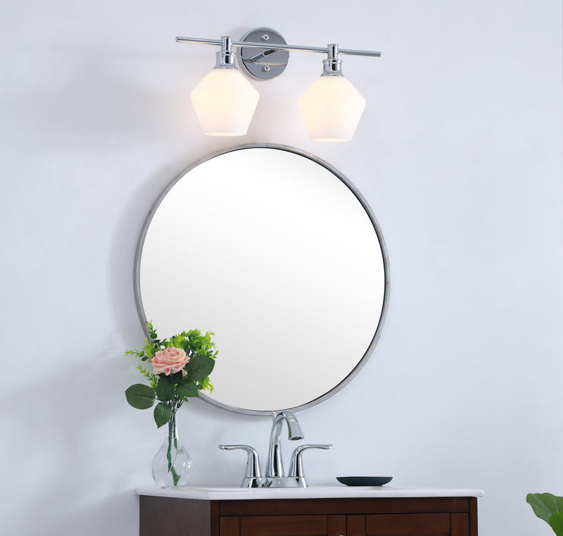 media image for Gene 2 Light Bath Sconces Living District Ld2312Bk 102 295