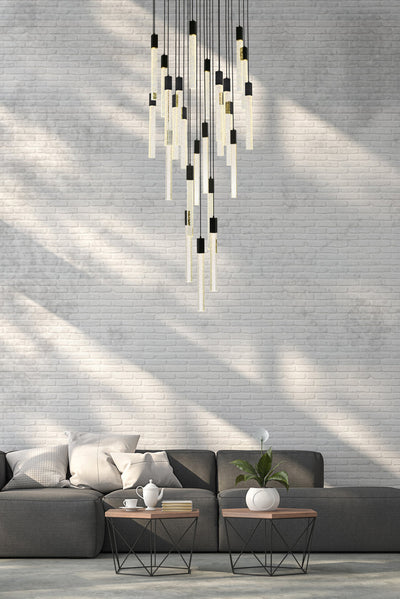 product image for Weston 25 Light Pendant Elegant Lighting 2066G36Bk 46 4