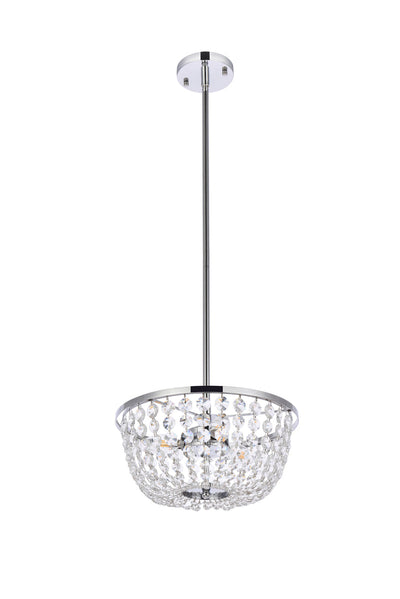 product image for Gianna 3 Light Pendant Elegant Lighting 1114D10Bk 36 73