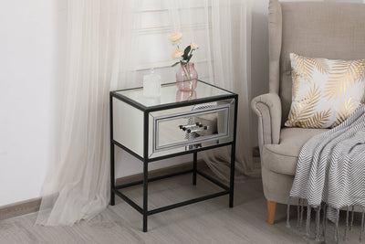 product image for Beau End Tables Elegant Decor Mf73016Bk 5 89