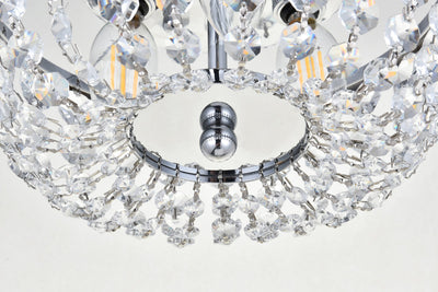 product image for Gianna 3 Light Pendant Elegant Lighting 1114D10Bk 15 7