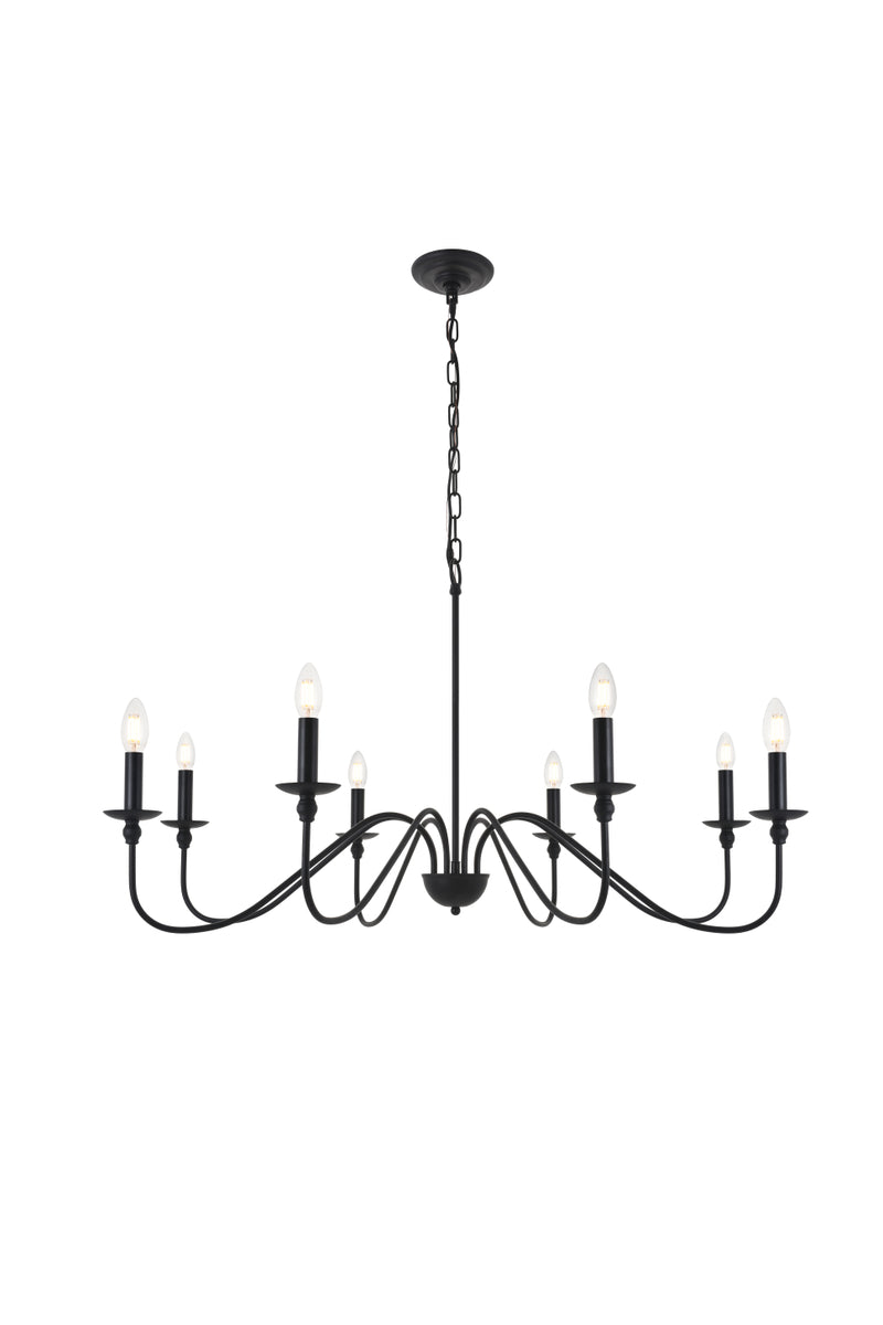 media image for Rohan 8 Light Pendant Living District Ld5006D42Mb 1 291