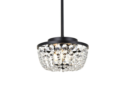 product image for Gianna 3 Light Pendant Elegant Lighting 1114D10Bk 7 51