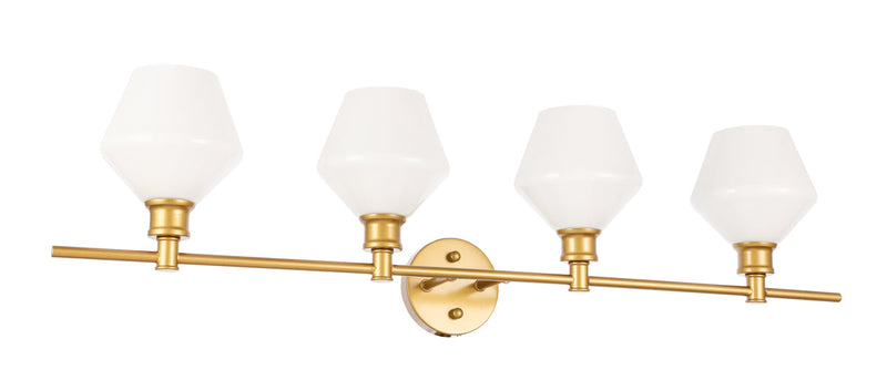 media image for Gene 4 Light Bath Sconces Living District Ld2320Bk 22 220