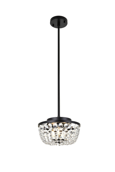 product image for Gianna 3 Light Pendant Elegant Lighting 1114D10Bk 1 91