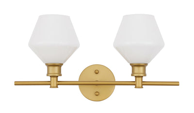 product image for Gene 2 Light Bath Sconces Living District Ld2312Bk 10 15