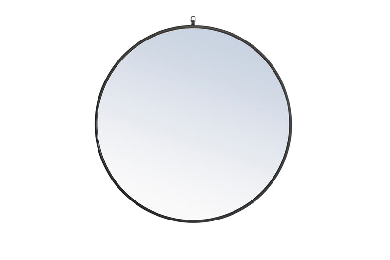 media image for Rowan Vanity Mirror Elegant Decor Mr4718Bk 16 219