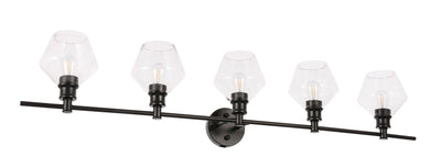 product image for Gene 5 Light Bath Sconces Living District Ld2324Bk 19 63