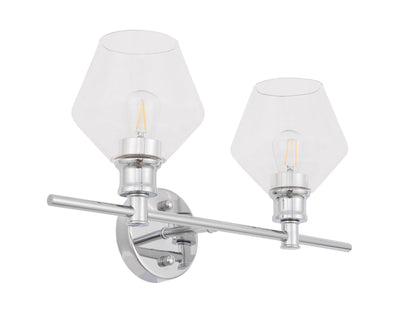 product image for Gene 2 Light Bath Sconces Living District Ld2312Bk 47 43