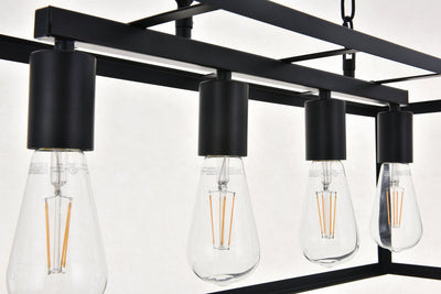 product image for Resolute 4 Light Pendant Living District Ld4061D32Bk 18 78