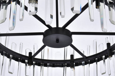 product image for Serena 16 Light Chandelier Elegant Lighting 2200G30Bk 31 12