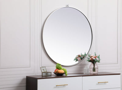 product image for Rowan Vanity Mirror Elegant Decor Mr4718Bk 72 32