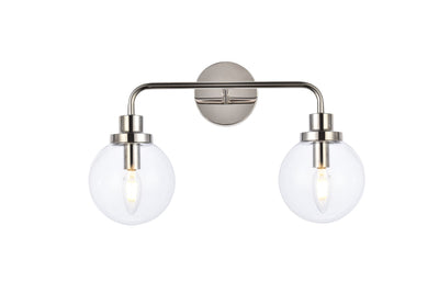 product image for Hanson 2 Light Bath Sconces Living District Ld7032W19Bk 8 30