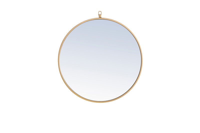 media image for Rowan Vanity Mirror Elegant Decor Mr4718Bk 8 261