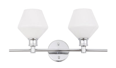 product image for Gene 2 Light Bath Sconces Living District Ld2312Bk 12 5