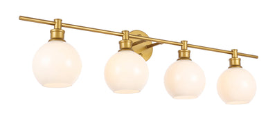 product image for Collier 4 Light Bath Sconces Living District Ld2322Bk 76 24