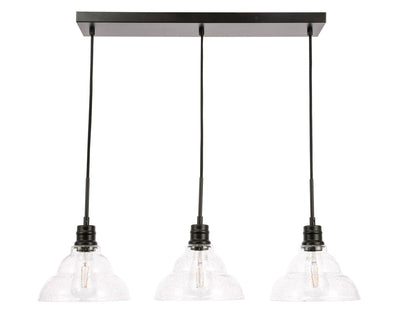 product image for Clive 3 Light Pendant Living District Ld6222Bk 4 35