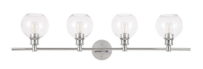 product image for Collier 4 Light Bath Sconces Living District Ld2322Bk 11 40