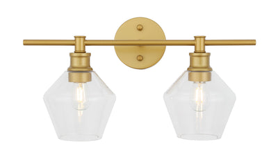 product image for Gene 2 Light Bath Sconces Living District Ld2312Bk 51 87