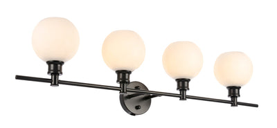 product image for Collier 4 Light Bath Sconces Living District Ld2322Bk 26 73